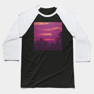 Colourful Palms Baseball T-Shirt